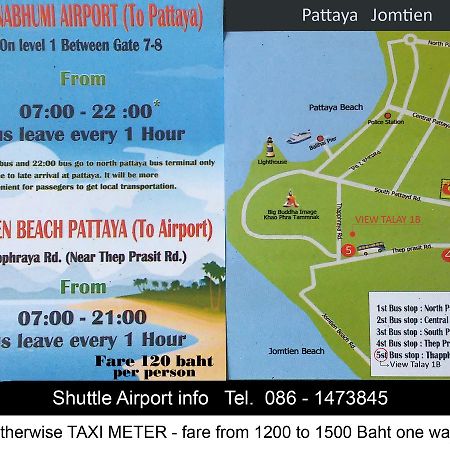 Jomtien Plaza Suite Apartments Praia de Jomtien Exterior foto