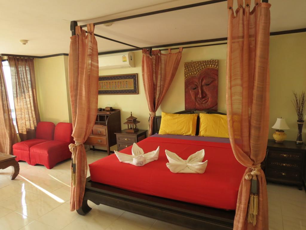 Jomtien Plaza Suite Apartments Praia de Jomtien Quarto foto