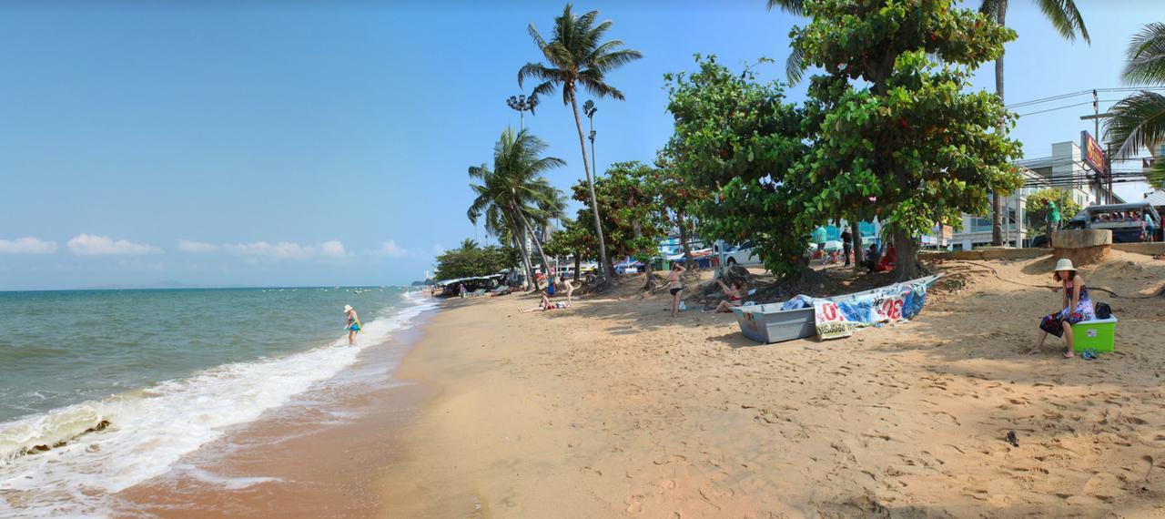 Jomtien Plaza Suite Apartments Praia de Jomtien Exterior foto